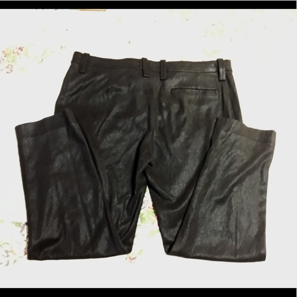FABULOUS Frankie B Black shimmer/metallic trousers